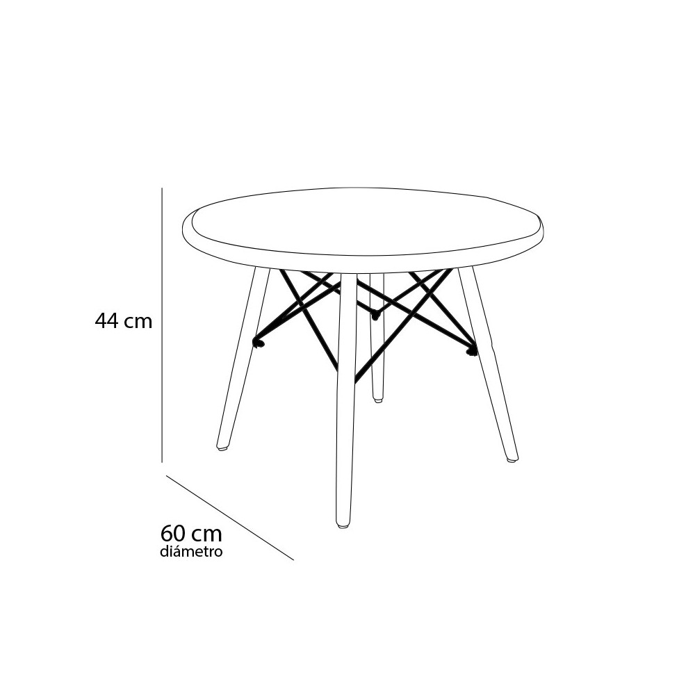 MESA INFANTIL TOWER WOOD - Sillas Tower 
