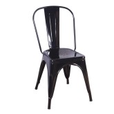 SILLA LANK INDUSTRIAL RÉPLICA NEGRA