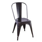 SILLA LANK OLD RÉPLICA NEGRA