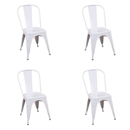 PACK 4 SILLAS LANK BLANCAS