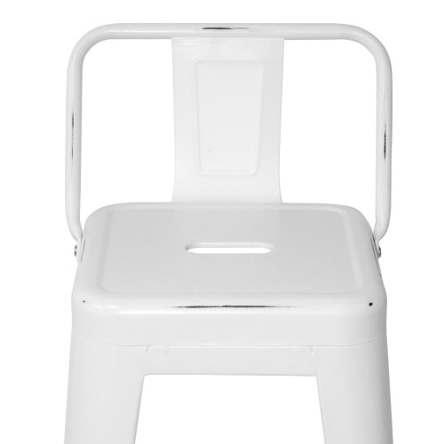 TABURETE LANK OLD CON RESPALDO