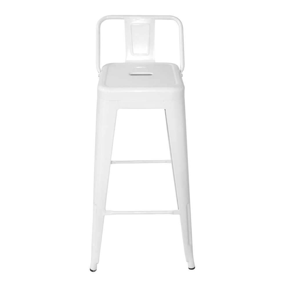 TABURETE LANK INDUSTRIAL CON RESPALDO