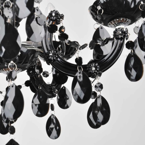 LÁMPARA DE TECHO MAGALÁ NEGRA