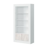 ESTANTERIA NEVA CON 2 PUERTAS - Estanterías y Vitrinas 