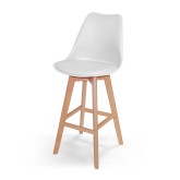 TABURETE ALTO NEW TOWER WOOD - Taburetes de bar 