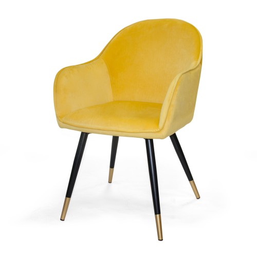 SILLÓN ESBEN VELVET - Sillas Tapizadas 