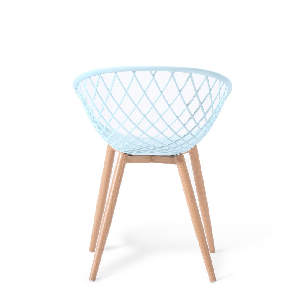 SILLÓN WANDA KIDS AZUL TRASERA