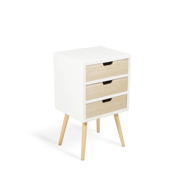 MESITA 3 CAJONES AUREL