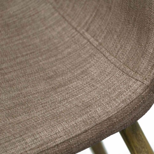 PACK MESA DE COMEDOR FOREST 140 CM Y 4 SILLAS TAPIZADAS CORO CAPUCCINO - Conjuntos Mesa y Sillas 