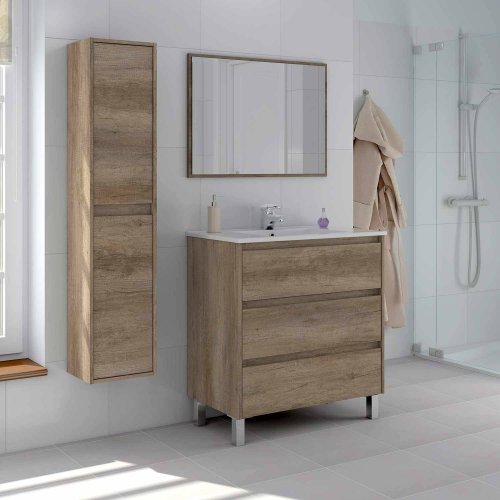 COLUMNA DE BAÑO DAKOTA 2 PUERTAS NORDIK - Almacenaje de baño