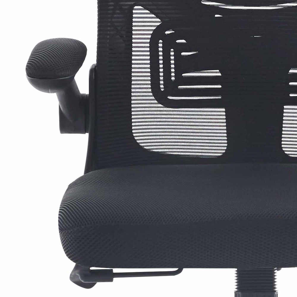 SILLA DE ESCRITORIO CON RUEDAS STUDIO NEGRA - Sillas Escritorio Juvenil 