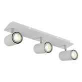 FOCO 3 LUCES BLANCO MADDOX - Lámparas colgantes y plafones 