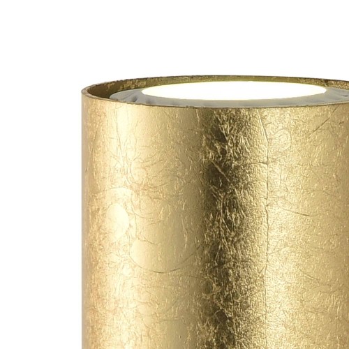 LÁMPARA COLGANTE 1 LUZ PAN DE ORO MADDOX - Lámparas colgantes y plafones 