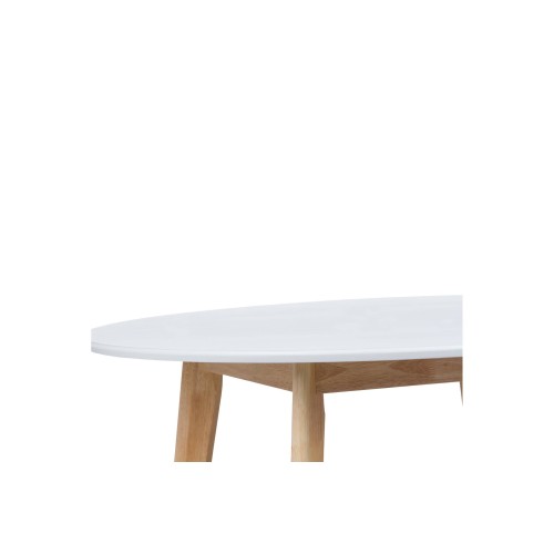 PACK DE MESA REDONDA ZIRA DE 106 CM Y 4 SILLAS TIGA