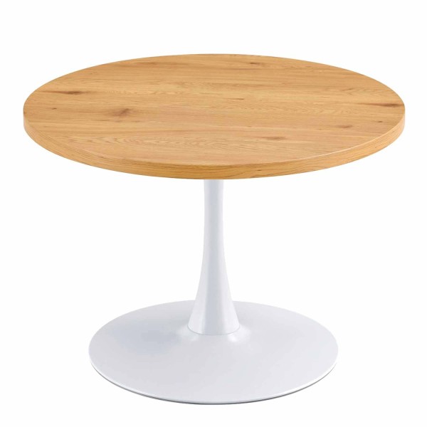 MESA ODEON NATURE WHITE 110 Ø - Mesas Redondas 