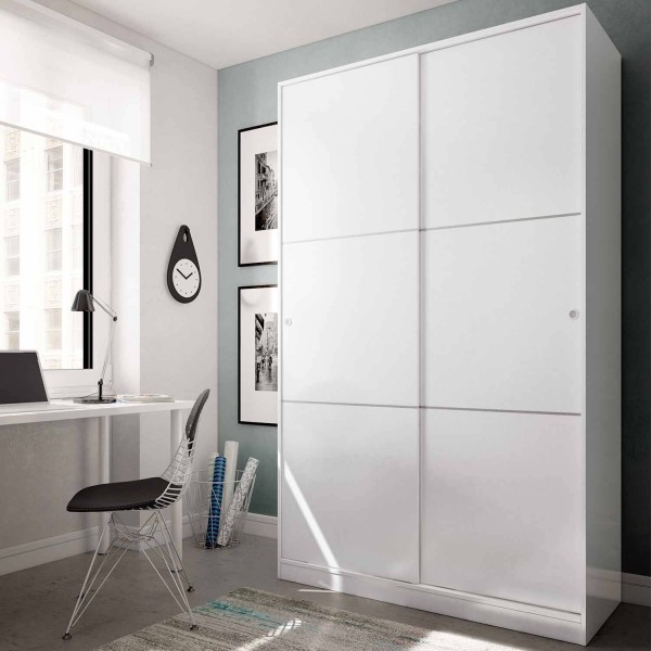 ARMARIO TOP BLANCO BRILLO - Armarios de Dormitorio 