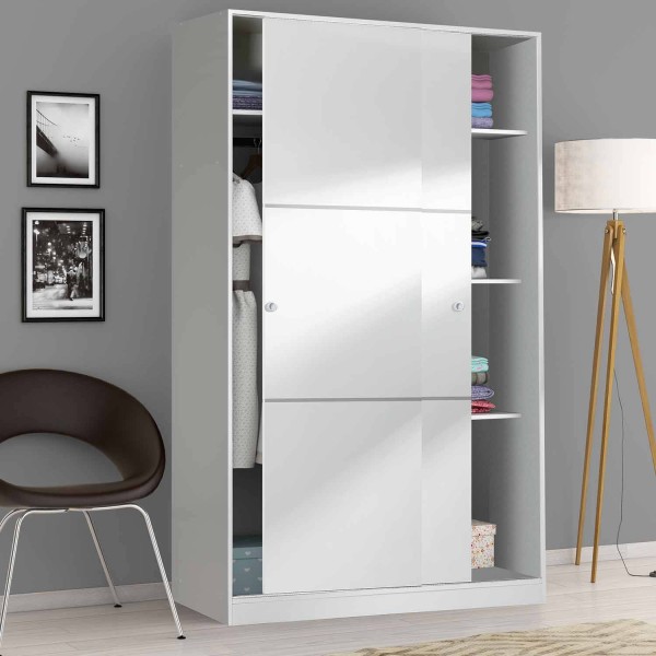 ARMARIO TOP BLANCO BRILLO - Armarios de Dormitorio  2