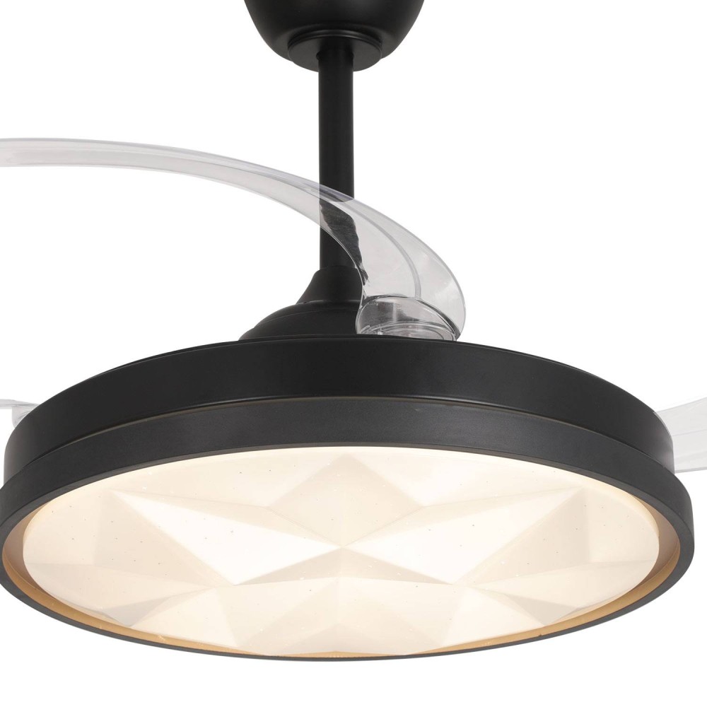 Ventilador 4 palas plegables LED 48W Harper | Venta de Muebles Online