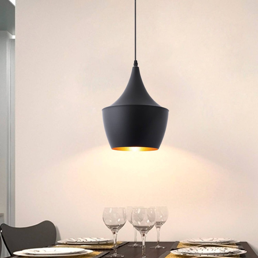 Lámpara negra 1 Luz 120 CM | Venta de Muebles Online