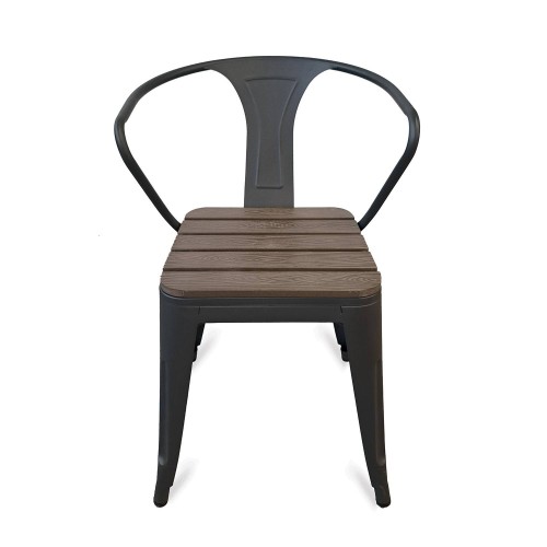 Pack mesa y 4 sillas Orleans industrial | Venta de Muebles Online