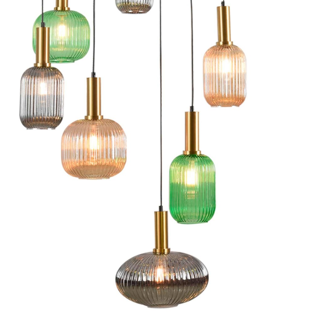 Lámpara colgante 12 luces Glory- Lámparas de salón modernas