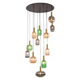 Lámpara colgante 12 luces Glory- Lámparas de salón