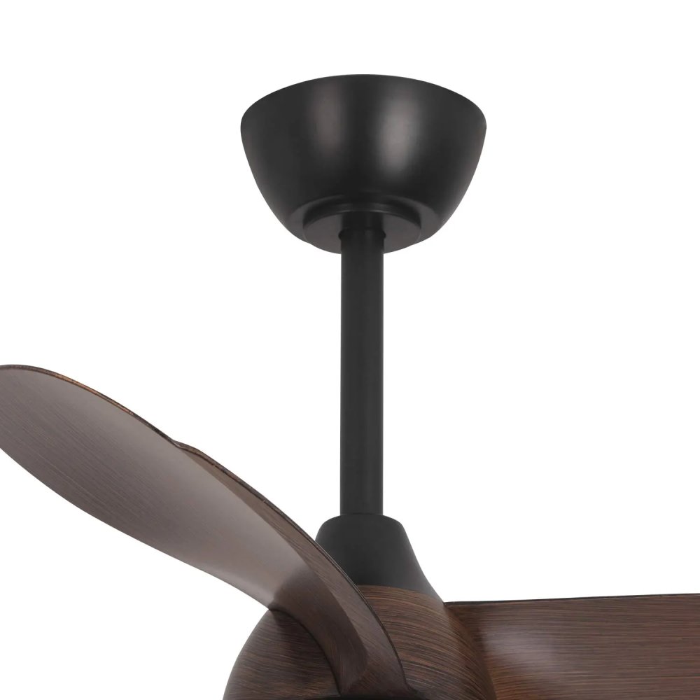 VENTILADOR 3 PALAS LED 17W VENTURA NOGAL