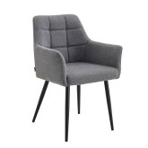 Sillón Zenith en color gris, tapizado suave y cómodo con diseño contemporáneo