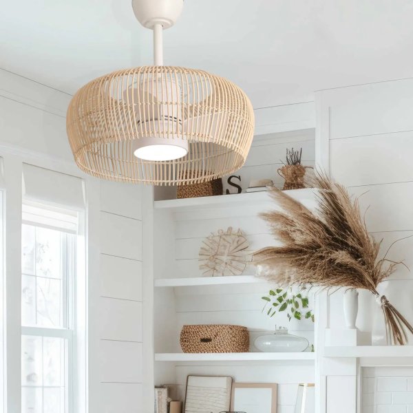 VENTILADOR 3 ASPAS NATTURA LED 18W REGULABLE 2