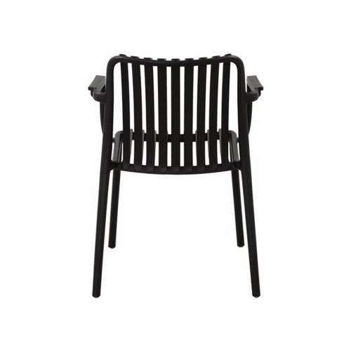 Silla Negra Maracay Reposabrazos - Estilo y Durabilidad - UKUKHOME.com