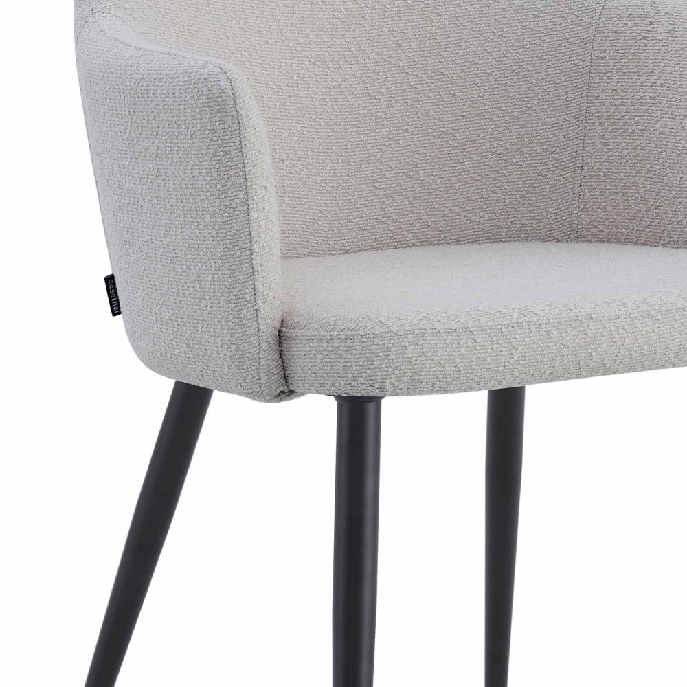 SILLÓN OLAF BLACK GRIS