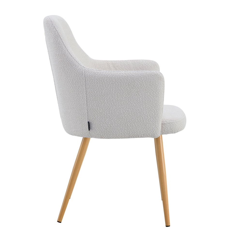 Sillón Olaf Gris Pata Haya - Sillón tapizado moderno y confortable – UKUKHOME.COM