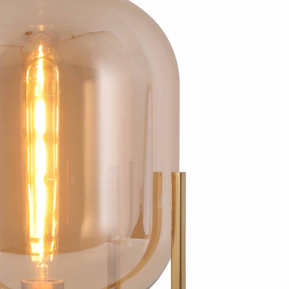 Lámpara de Mesa Aurora color Dorado - Lámpara de mesa - UKUKHOME.com