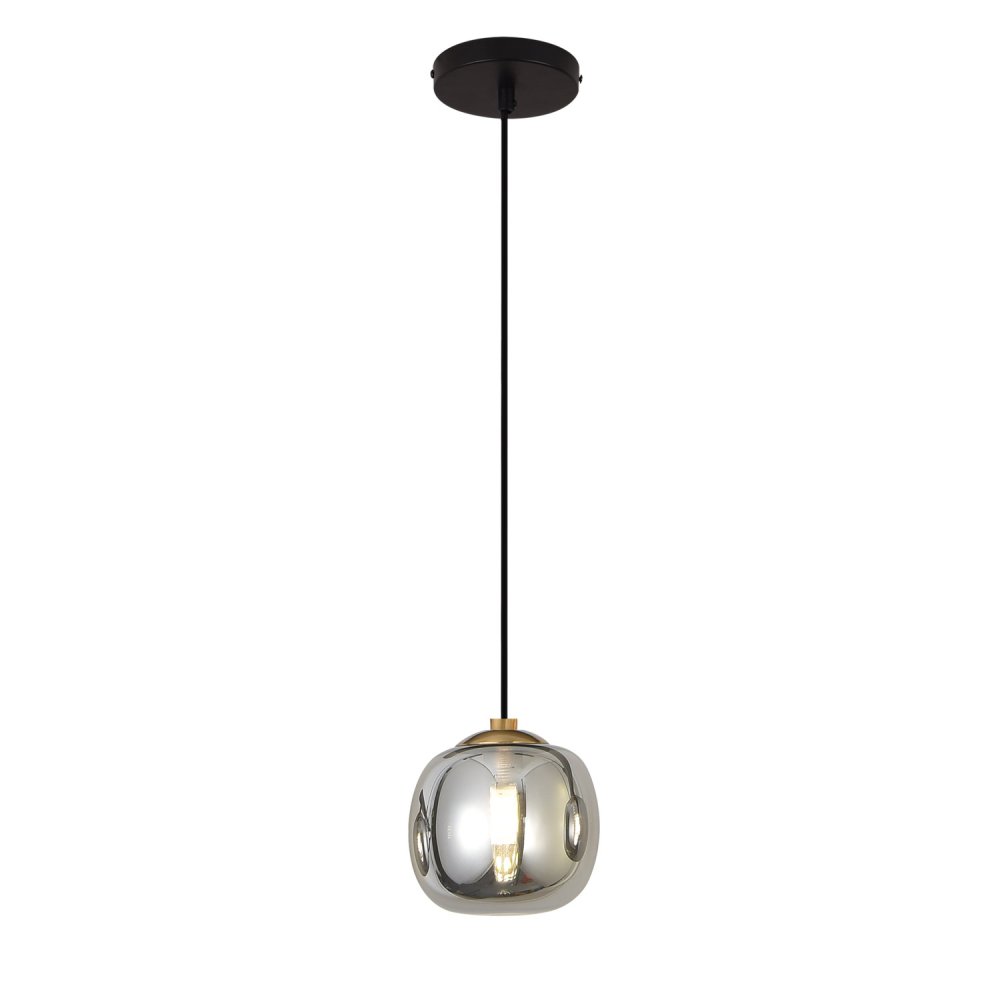 Lámpara Colgante Oko color Fumé 1 Luz Ø15Cm - Lámpara colgante - UKUKHOME.com