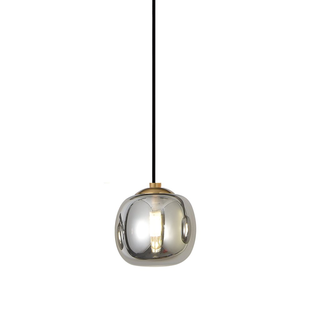 Lámpara Colgante Oko color Fumé 1 Luz Ø12Cm - Lámpara colgante - UKUKHOME.com