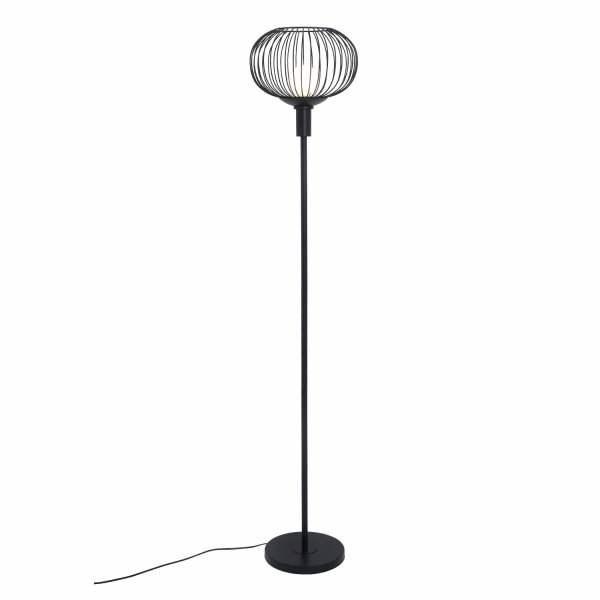 Lámpara de Pie Eridan 1 Luz color Negro - Lámpara de pie - UKUKHOME.com 2