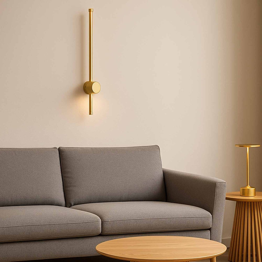 Aplique Led Dorado 60Cm Lenux - Aplique led - UKUKHOME.com