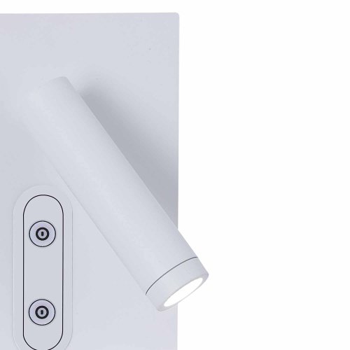 Aplique Led Táctil Blanco con Carga Inalámbrica 22Cm Eron - Aplique led - UKUKHOME.com