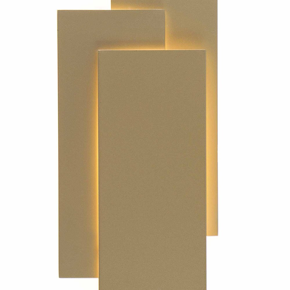 Aplique Led Decorativo Dorado Onyx - Aplique led - UKUKHOME.com