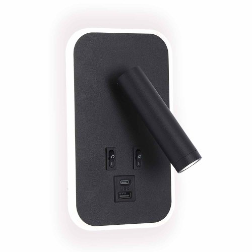 Aplique Led Negro con Usb Tanik - Aplique led - UKUKHOME.com