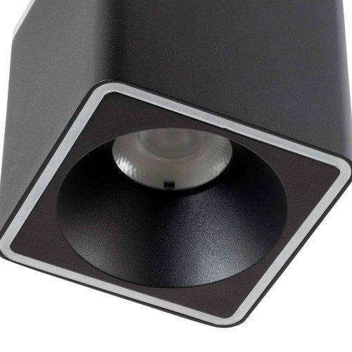 Foco Led de Superficie Cuadrado 9X9Cm color Negro Rouk - Foco led de superficie - UKUKHOME.com