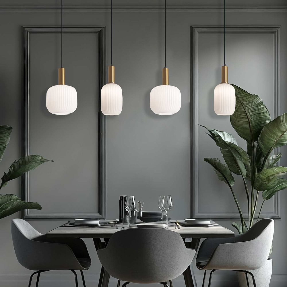 Lámpara de Techo 4 Luces Bruma - Lámpara de techo - UKUKHOME.com