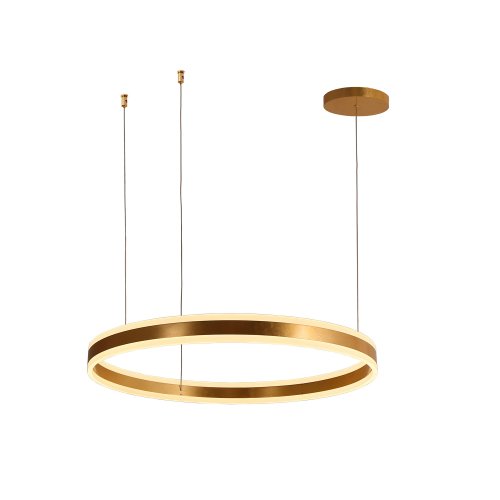 Lámpara de Techo Led Dorada Ø80Cm Zirka - Lámpara de techo - UKUKHOME.com