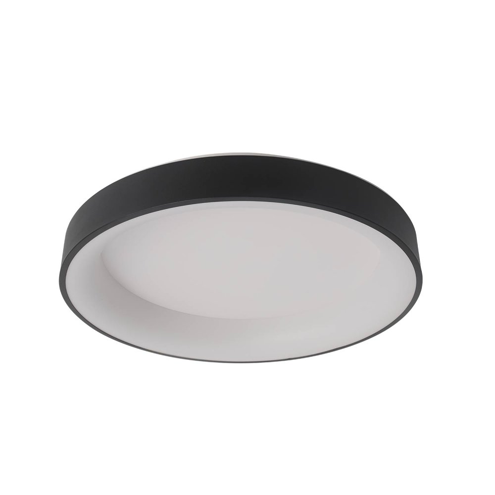 Plafón Led Regulable 46W Ø45Cm color Negro Wesler - Plafón led - UKUKHOME.com