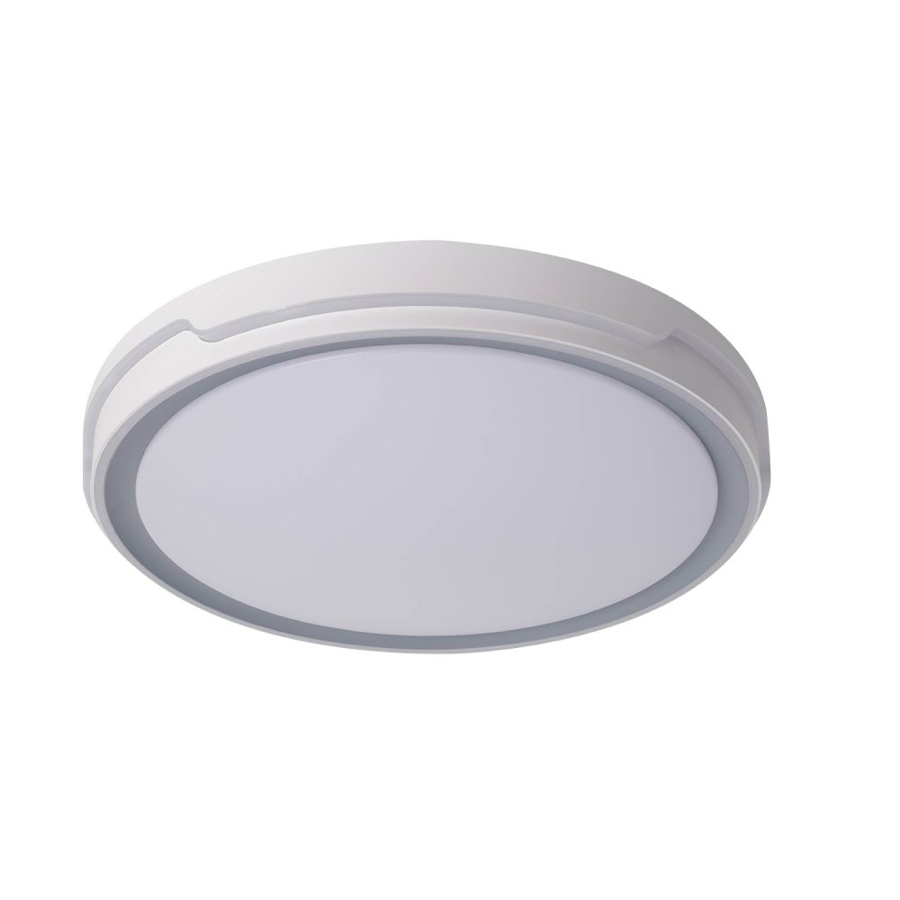 Plafón Led Regulable 53W Ø50Cm color Blanco y Plateado Silver - Plafón led - UKUKHOME.com