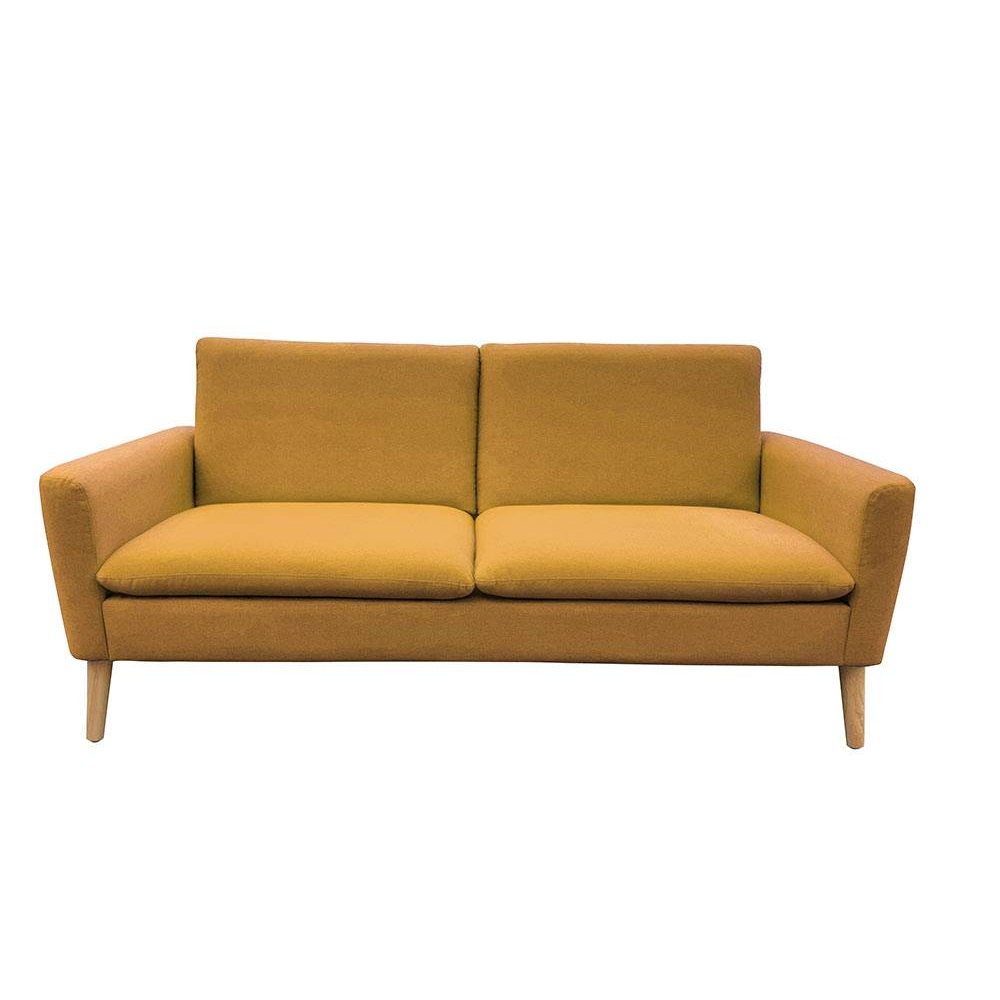 SOFA VIENA MOSTAZA - Sofás 2 plazas 