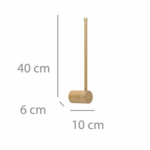 Aplique Led Dorado 40Cm Lenux - Aplique led - UKUKHOME.com