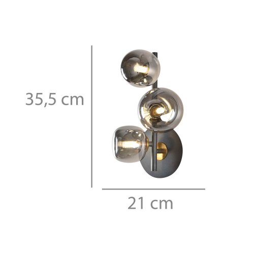Aplique de pared 3 Luces | Venta de Muebles Online