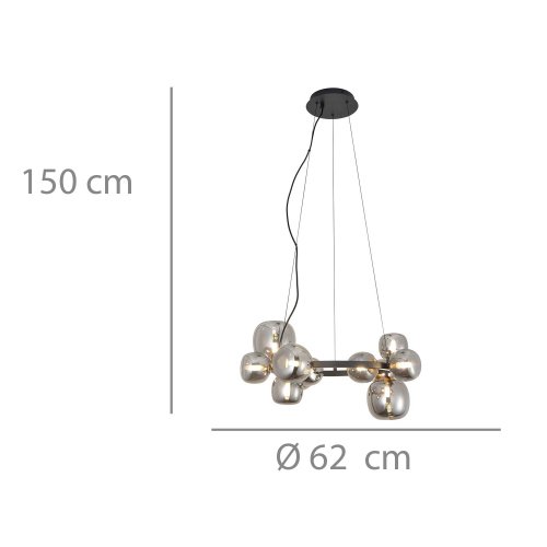 Lámpara colgante 150 CM 11 Luces | Venta de Muebles Online