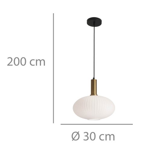 Lámpara Colgante 1Luz Tania - Lámpara colgante - UKUKHOME.com